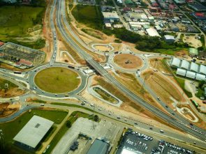 Roads in French Guiana