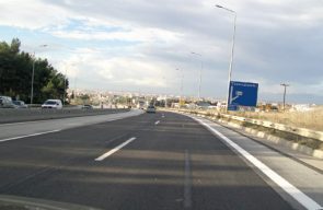 Highway A8 Olimpia construction project