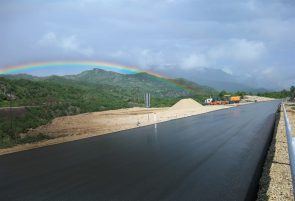 A new road in Albania