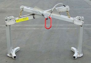 Special lifting devices can be used to set up attenuator arrays