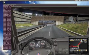 The Euro Truck Simulator game