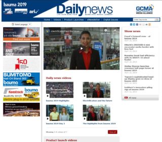 At the show – Video News Bulletins
